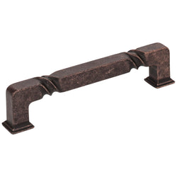Tahoe 128 mm Pull (OA - 5-13/16" ) - Distressed Oil Rubbed Bro