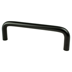 Adv Wire Pulls 96mm Pull (OL-4 1/16") Matte Black - DecorHardware.com