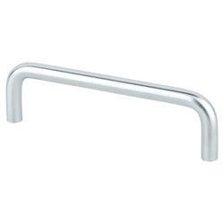 Adv Wire Pulls 4" Pull (OL-4 5/16") Satin Chrome - DecorHardware.com