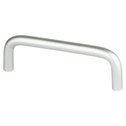 Adv Wire Pulls 3 1/2" Pull (OL-3 13/16") Satin Aluminum - DecorHardware.com