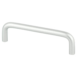 Adv Wire Pulls 4" Pull (OL-4 5/16") Satin Aluminum - DecorHardware.com