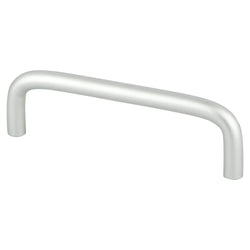 Adv Wire Pulls 96mm Pull (OL-4 1/16") Satin Aluminum - DecorHardware.com