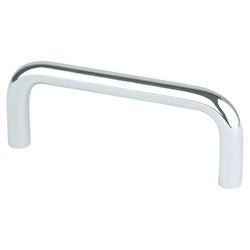 Adv Wire Pulls 3" Pull (OL-3 5/16") Polished Chrome - DecorHardware.com