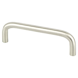 Adv Wire Pulls 96mm Pull (OL-4 1/16") Brushed Nickel - DecorHardware.com