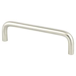 Adv Wire Pulls 4" Pull (OL-4 5/16") Brushed Nickel - DecorHardware.com