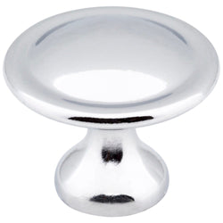 Watervale 1-1/8" Knob - Polished Chrome