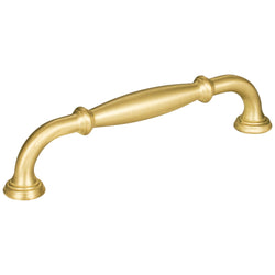 Tiffany 128 mm Pull (OA - 5-13/16" ) - Brushed Gold