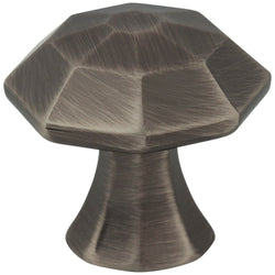 Wheeler  Knob1-1/4" - Brushed Pewter