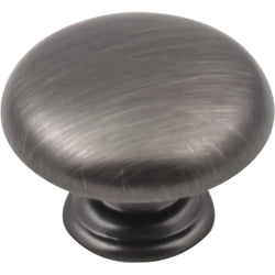 Gatsby 1-3/16" Knob - Brushed Pewter