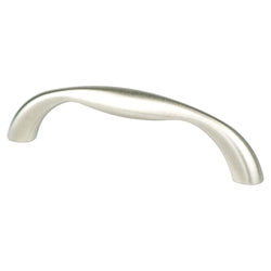 Valencia 96mm Pull (OL-4 7/16") Brushed Nickel - DecorHardware.com