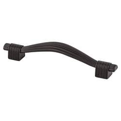 Opus 96mm Pull (OL-5 1/16") Rubbed Bronze - DecorHardware.com