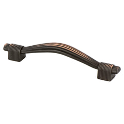 Opus 96mm Pull (OL-5 1/16") Verona Bronze - DecorHardware.com