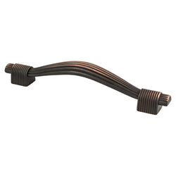 Opus 128mm Pull (OL-6 3/8") Verona Bronze - DecorHardware.com
