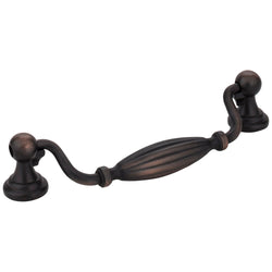 Glenmore 128 mm Pull (OA - 5-15/16" ) - Brushed Oil Rubbed Bro