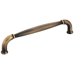 Chesapeake 128 mm Pull (OA - 5-1/2" ) - Antique Brushed Satin