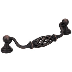 Tuscany 128 mm Pull (OA - 5-15/16" ) - Brushed Oil Rubbed Bron