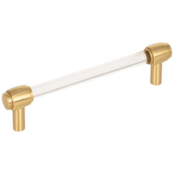 Carmen 128 mm Pull (OA - 6" ) - Brushed Gold