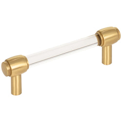 Carmen 96 mm Pull (OA - 4-3/4" ) - Brushed Gold