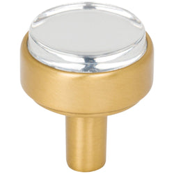 Carmen 1-1/8" Knob - Brushed Gold