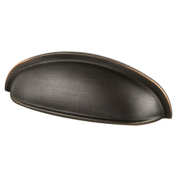 Vibrato 3" Cup Pull (OL-4 5/8") Verona Bronze - DecorHardware.com