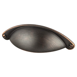Vibrato 64mm Cup Pull (OL-4 1/16") Verona Bronze - DecorHardware.com