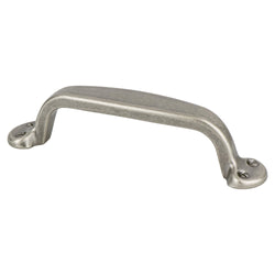 Andante 96mm Pull (OL-4 15/16") Antique Pewter - DecorHardware.com