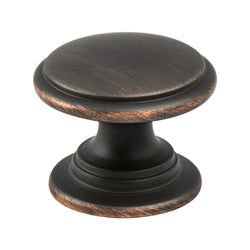 Vibrato 1 3/16" Knob Verona Bronze - DecorHardware.com