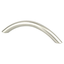 Contemporary Adv Three 96mm Pull (OL-4 1/2") Brushed Nickel - DecorHardware.com