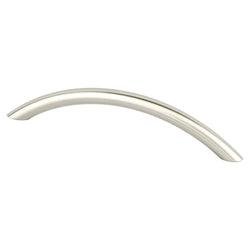 Contemporary Adv Three 128mm Pull (OL-6") Brushed Nickel - DecorHardware.com