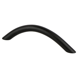 Contemporary Adv Three 96mm Pull (OL-4 1/2") Matte Black - DecorHardware.com