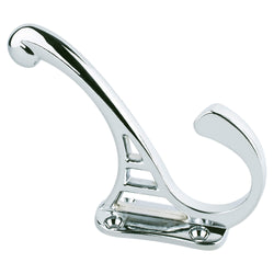 Prelude  Hook (OL-4") Polished Chrome - DecorHardware.com
