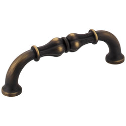 Bella 96 mm Pull (OA - 4-3/8" ) - Antique Brushed Satin Brass