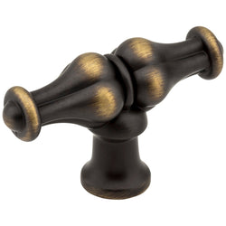 Bella  Knob2-1/4" - Antique Brushed Satin Brass