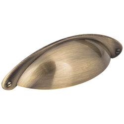Lyon 3" Pull (OA - 4-15/16" ) - Brushed Antique Brass
