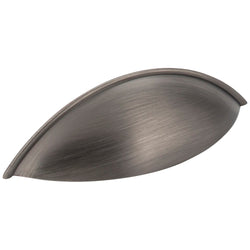 Bordeaux 96 mm Pull (OA - 5" ) - Brushed Pewter
