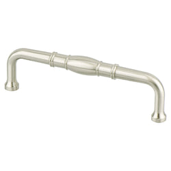 Forte 6" Pull (OL-6 5/8") Brushed Nickel - DecorHardware.com
