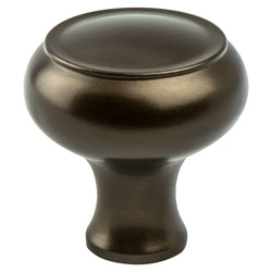 Forte 1 11/16" Knob Oil Rubbed Bronze - DecorHardware.com