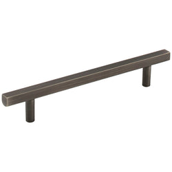 Dominique 128 mm Pull (OA - 7-1/16" ) - Brushed Pewter