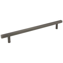 Dominique 12" Pull (OA - 15" ) - Brushed Pewter