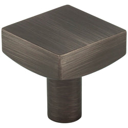 Dominique  Knob1-1/8" - Brushed Pewter