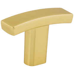 Thatcher  Knob1-1/2" - Brushed Gold