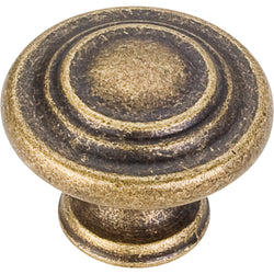 1-5/16" Diameter Cabinet Knob. . Finish: Distressed Antique Br - DecorHardware.com