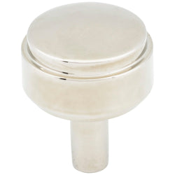 Hayworth 1-1/8" Knob - Polished Nickel