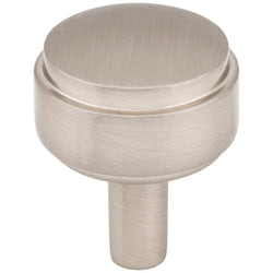 Hayworth 1-1/8" Knob - Satin Nickel