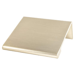 Contemporary Adv Two 25.4mm Edge Pull (OL-1 25/32") Champagne - DecorHardware.com