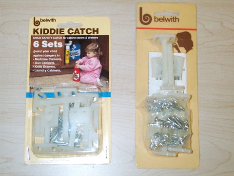 Child Cabinet Latch - 6 Pack - DecorHardware.com