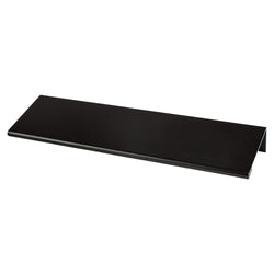 Contemporary Adv Two 112mm Edge Pull (OL-6") Matte Black - DecorHardware.com