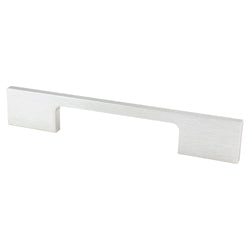 Contemporary Adv Two 96mm Pull (OL-6 5/16") Brushed Nickel Loo - DecorHardware.com