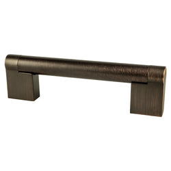 Contemporary Adv Three 96mm Pull (OL-4 3/16") Verona Bronze - DecorHardware.com