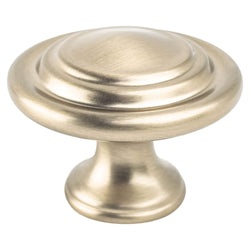 Traditional Adv Four 1 5/16" Knob Champagne - DecorHardware.com